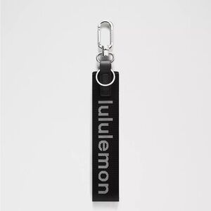 Lululemon never lost key chain